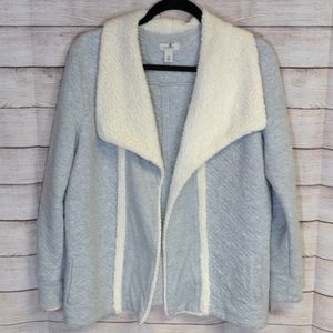 LL Bean Sherpa Trimmed Jacket